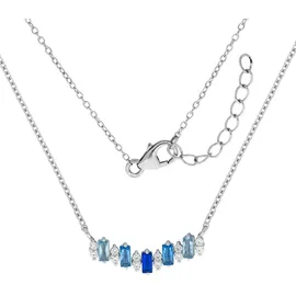 FIRETTI Zeeme Silber 925 Halsschmuck Halskette Ankerkette« mit Zirkonia (synth.),