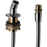 Hansgrohe Wannenrand Brausenhalter mit Schlauch 28307000