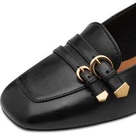 TAMARIS Damen Trotteur mit Blockabsatz, schwarz, 39 EU