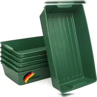 Buri Gärtnerbox 58 x 32 x 11 cm Grün