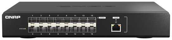QSW-M5216-1T Ultra-high-speed 25GbE fiber managed switch with 10GbE connectivity for backbone networks