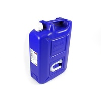 20 Liter AdBlue Kanister HD-PE dunkelblau Reservekanister mit Auslaufrohr und Sicherheitsverschraubung platzsparend stapelbar UNBEFÜLLT AUS 32 1099300