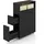 Costway Nischenschrank mit 2 Schubladen 50 x 19 x 72 cm Schwarz