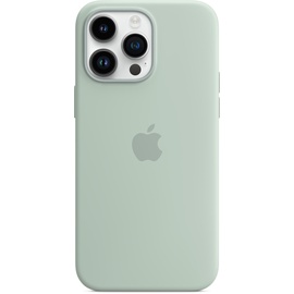 Apple Silikon Case mit MagSafe für iPhone 14 Pro Max agavengruen (MPTY3ZM/A)