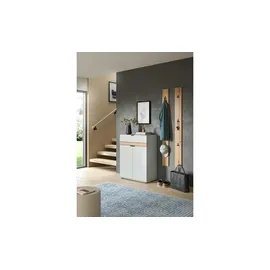 Möbel Kraft Schuhkommode 75 x 98 x 37 cm grau