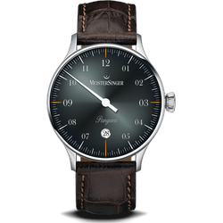 Meistersinger Klassik Pangaea Date PMD907D - schwarz,braun - 40mm