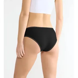 SLOGGI Hipster 3er Pack Schwarz L