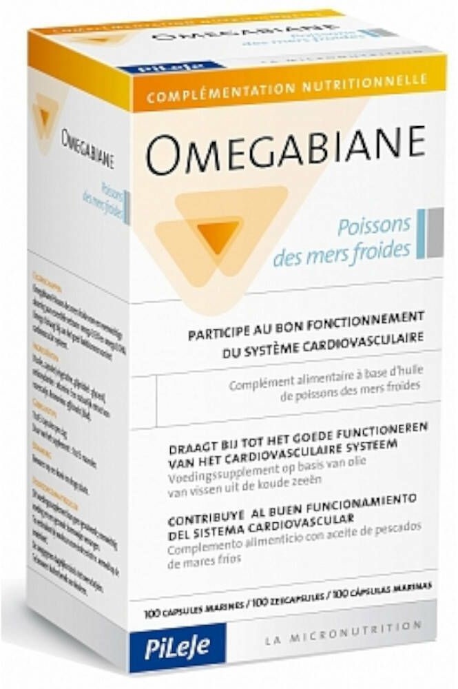 OMEGABIANE Poissons des mers froides 100 pc(s) capsule(s)