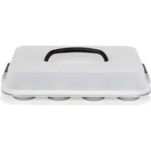 Patisse 03684 Muffinförmchen mit Deckel