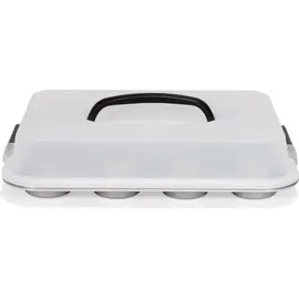 Patisse 03684 Muffinförmchen mit Deckel