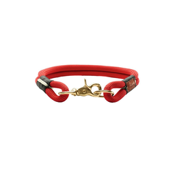 Hunter Tierbedarf Hunde-Halsband Oss, Tau rot 2 cm x 55 cm