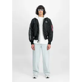 Alpha Industries MA-1 D-Tec SE Jacke Black/White M