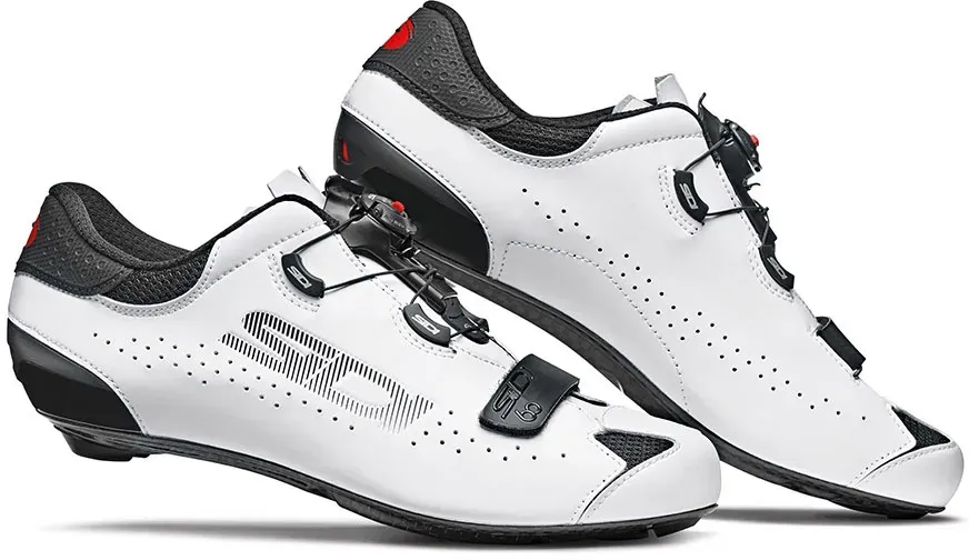 SIDI Road Sixty Rennrad-Schuh - Black/White - 43