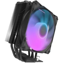 darkFlash Tech Darkflash Computer Radiator Z4 PRO MIST BLACK (155 mm), CPU Kühler, Mehrfarbig, Schwarz
