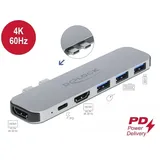 DeLOCK Dockingstation für MacBook (Docking Port), Dockingstation + USB Hub,