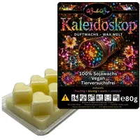 WonderWax Duftwachs WonderWax® Duftwachs 6 Herzen, (Kaleidoskop), Duftrichtung: Kaleidoskop