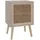 Mobili Rebecca Nachtschrank Rebecca 30 x 57 x 38 cm Braun