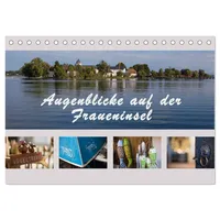 Calvendo Augenblicke auf der Fraueninsel (Tischkalender 2026 DIN A5
