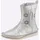 Andrea Conti Stiefelette ANDREA CONTI, Damen, Gr. 37, silberfarben, Glattleder, Leder, Rindsleder, Schuhe Stiefelette