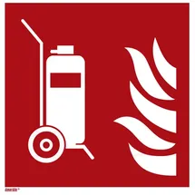 nvent hoffman Brandschutzzeichen Fahrbarer Feuerlöscher, Typ: 14150