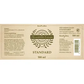 sinoplasan gmbh Olivenblatt Extrakt Sparflasche
