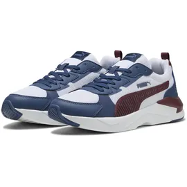 Puma Erwachsene X-Ray 3 Sneakers 41, White Ruby Shimmer Persian Blue Red - 41 EU