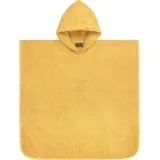 Normani Kinder Baumwoll Badeponcho Manama in Gelb | Gr.: 60 x 60 cm