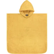 Normani Kinder Baumwoll Badeponcho Manama in Gelb | Gr.: 60 x 60 cm