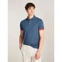 Tommy Hilfiger Poloshirt »INTERLOCK SLEEVE DETAIL REG POLO«, Gr. L, Aegean sea) , 24704152-L