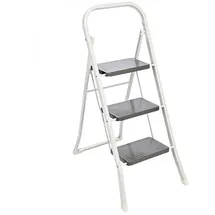 Hi Haushalt International Klapptritt 3-stufig, Stahl pulverbeschichtet