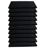 BigDean Stufenmatte 65 x 26 cm Schwarz