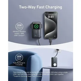 Anker MagGo Powerbank 10K 35W, Schwarz