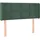 vidaXL LED Kopfteil Dunkelgrün 93x16x118/128 cm Samt