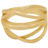 Steel_art Ring Damen Arcus goldfarben in goldfarben | Gr.: 64