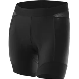 Löffler Damen Bike Light Hotbond Radhose kurz (Größe M, schwarz)
