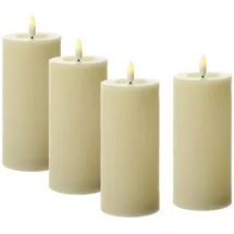441 LED Kerzenset LINA 15 cm 4 St. creme