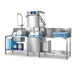 Hobart Haubenspülmaschine PROFI AMXS-10B mit Wasserenthärtung