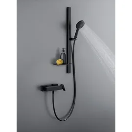 Duravit Ablage für Brausestange, 210x115x60mm, Schwarz Matt,
