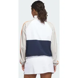 adidas Beyond The Course Colorblock Twistweave Full-Zip Jacke blau XL