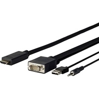 Vivolink Pro VGA (D-Sub) + USB Schwarz