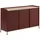 Muuto Enfold Sideboard 148 x 85 cm Eiche geölt / Rot