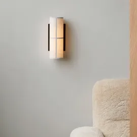 audo copenhagen Audo - Hashira Wandleuchte LED, Ø 10 cm, raw