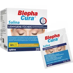 BlephaCura Salina LIDHYGIENE-TÜCHER 20 St Tücher