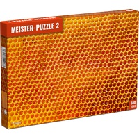 puls entertainment Meister-Puzzle 2: Honigwaben, 47 x 33 cm