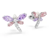 Swarovski Ohrstecker 2026 CAPSULE Lila/Pink/Weiß 5737371 Metall
