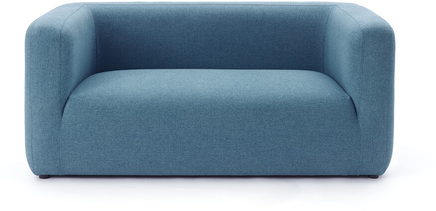 Sofa Baltimore blau, 65x158x78 cm