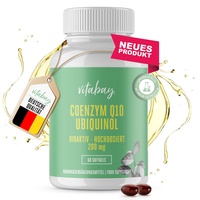 Vitabay Coenzym Q10 UBIQUINOL 200 mg Bioaktiv - Hochdosiert