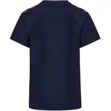 hummel Cima 2.0 Kurzarm-T-Shirt Marine Melange 10 Jahre