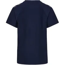 hummel Cima 2.0 Kurzarm-T-Shirt Marine Melange 10 Jahre