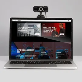 Lindy HD-Webcam Schwarz